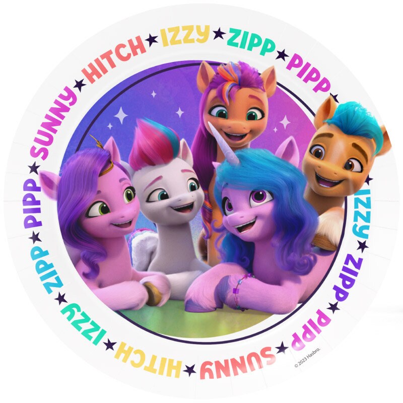 My Little Pony - Kuchenteller 8er-Pack