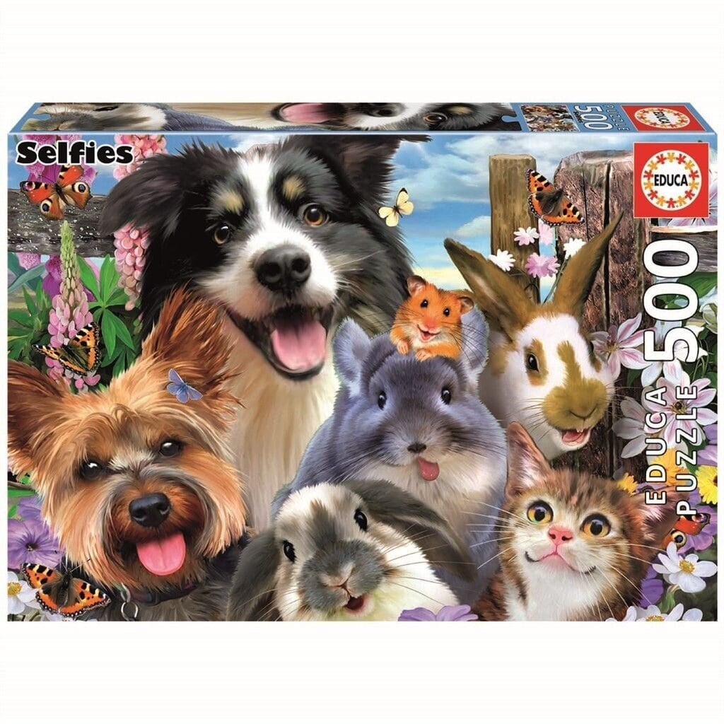 Educa Puzzle - Lustige Selfies 500 Teile