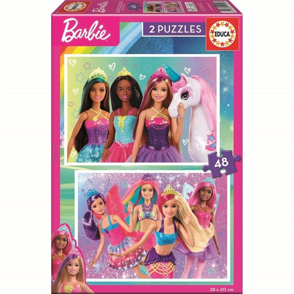 Educa Puzzle - Barbie 2x48 Teile