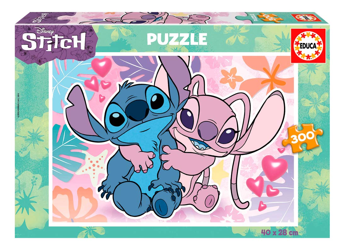 Educa Puzzle - Stitch & Angel 300 Teile