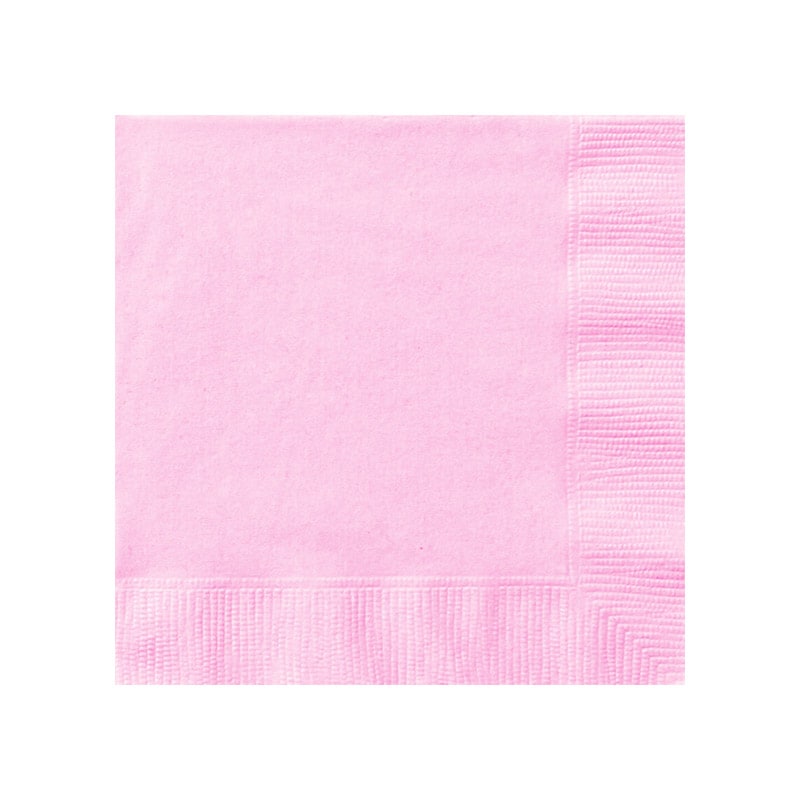 Cocktailservietten Hellrosa 20er-Pack