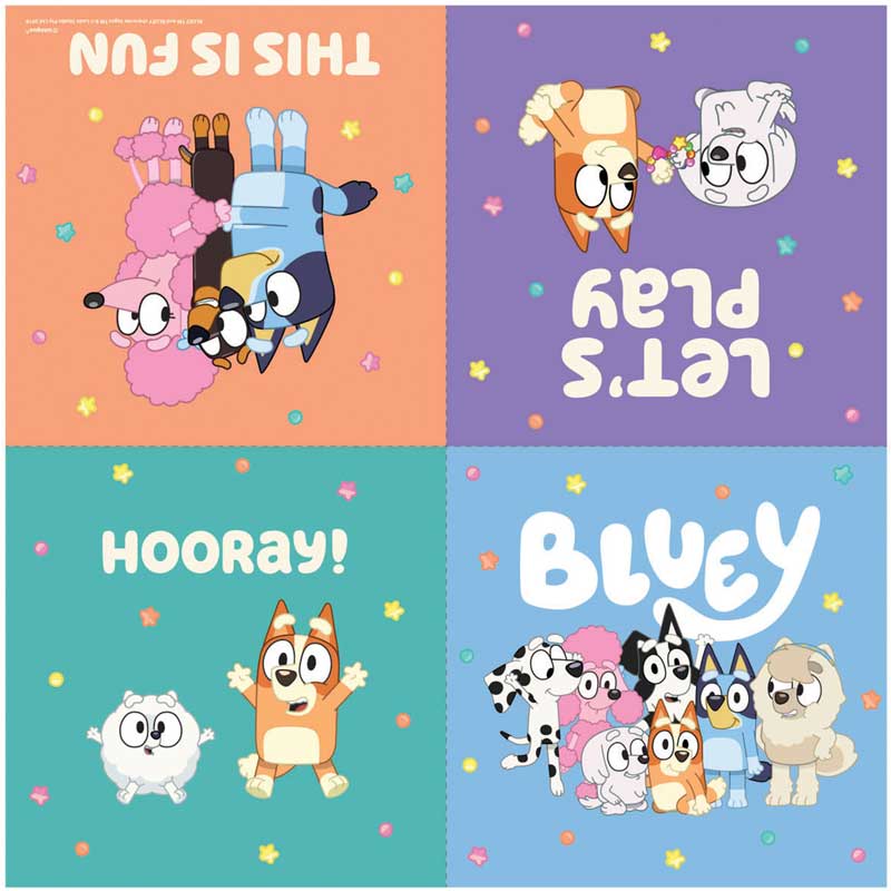 Bluey Party Servietten 16er-Pack