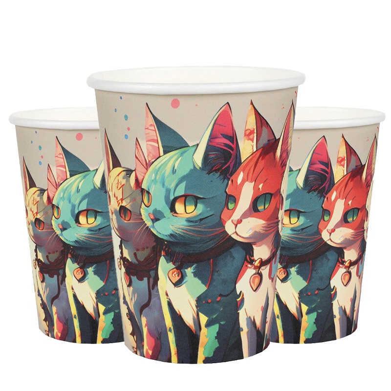 Manga - Pappbecher 10er-Pack