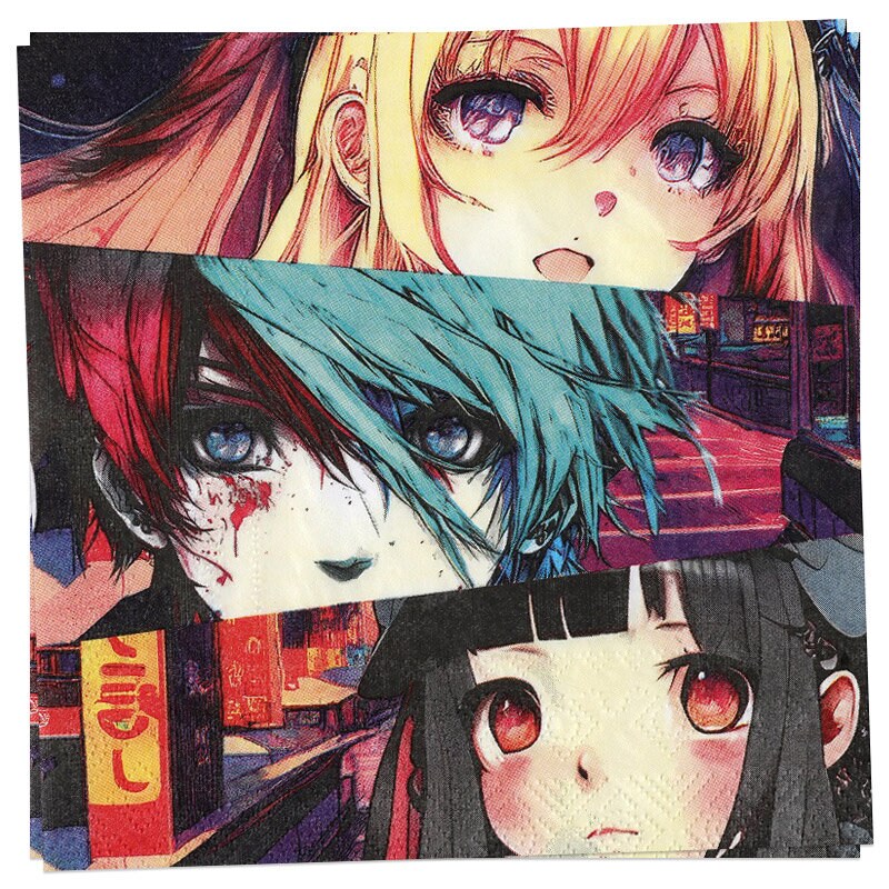 Manga - Servietten 20er-Pack