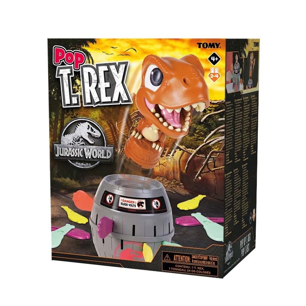 Jurassic World - Brettspiel Pop-Up T-Rex