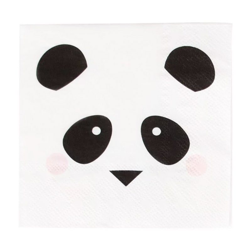 Panda - Servietten 16er-Pack