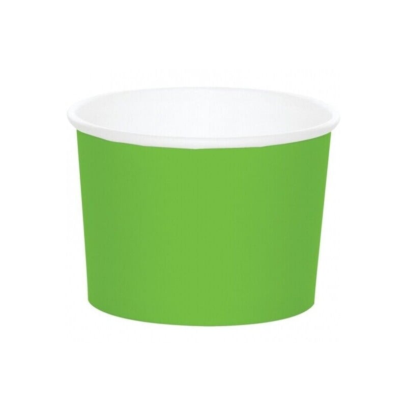 Eisbecher Hellgrün 8er-Pack