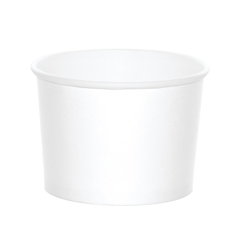 Eisbecher Weiße 8er-Pack