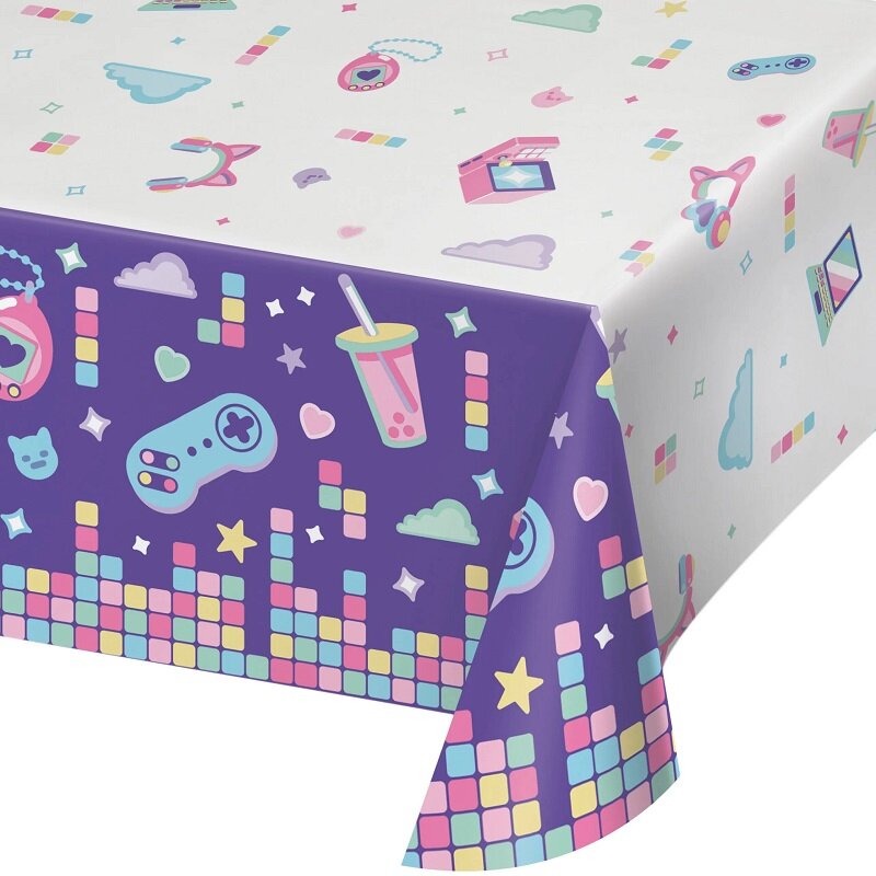 Game On Girl - Tischdecke aus Papier 137x259 cm
