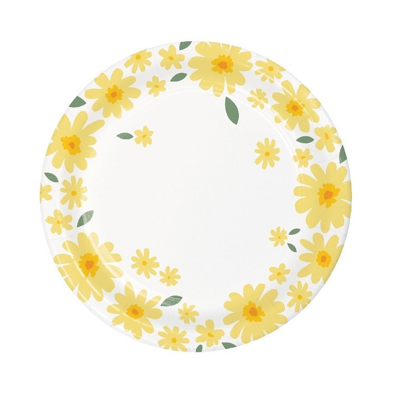 Sweet Daisy - Kuchenteller 8er-Pack