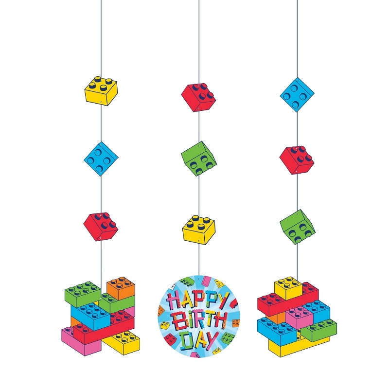 Block Party - Hängedeko 3er-Pack