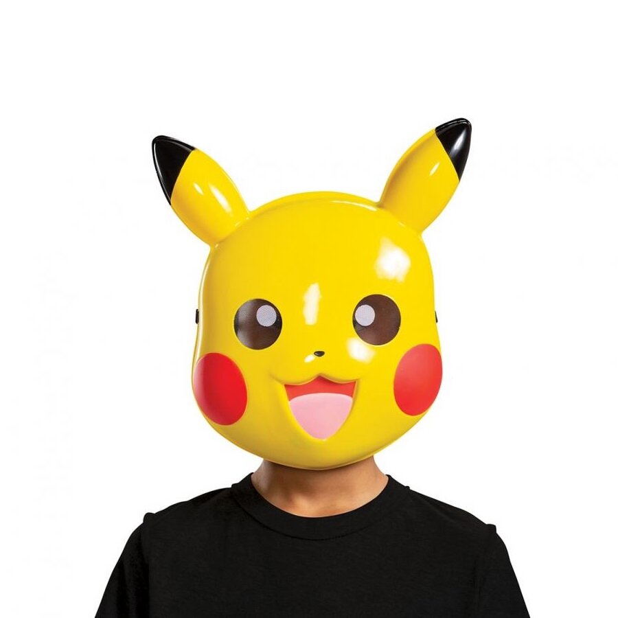 Pokémon Pikachu Gesichtsmaske Kindergröße