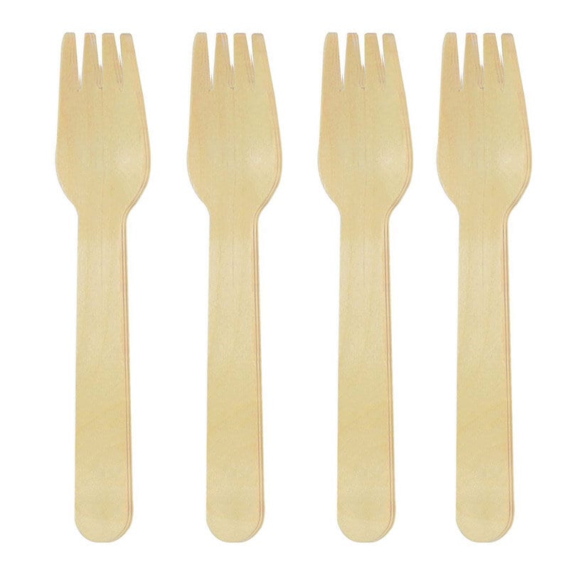 Holzgabeln 8er-Pack