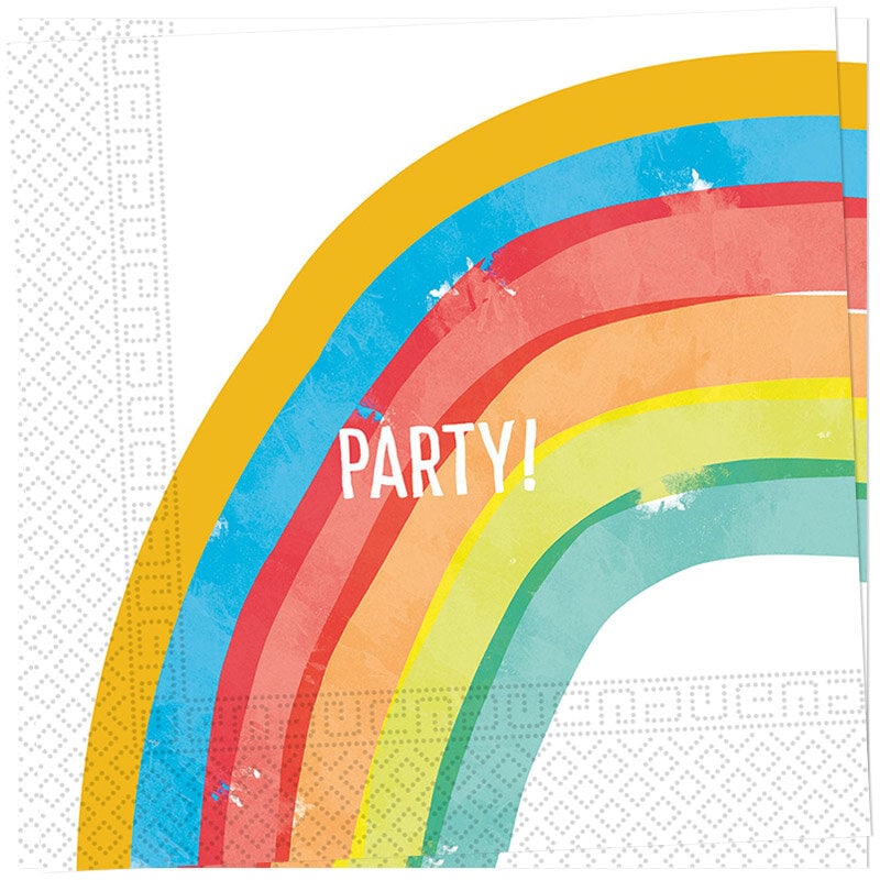Rainbow Party - Servietten 20er Pack