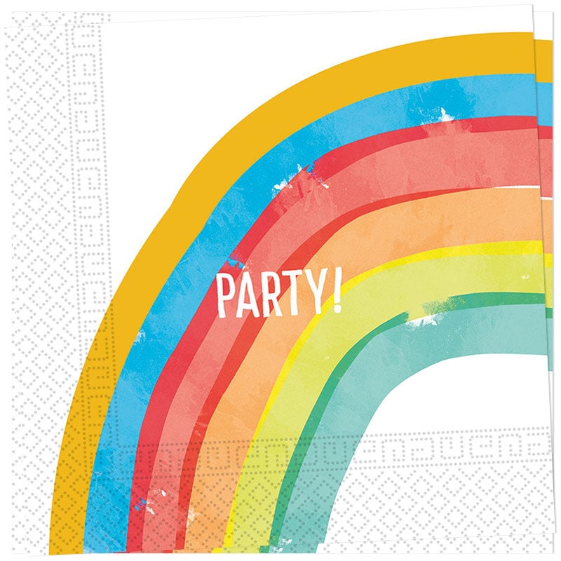 Rainbow Party - Servietten 20er-Pack