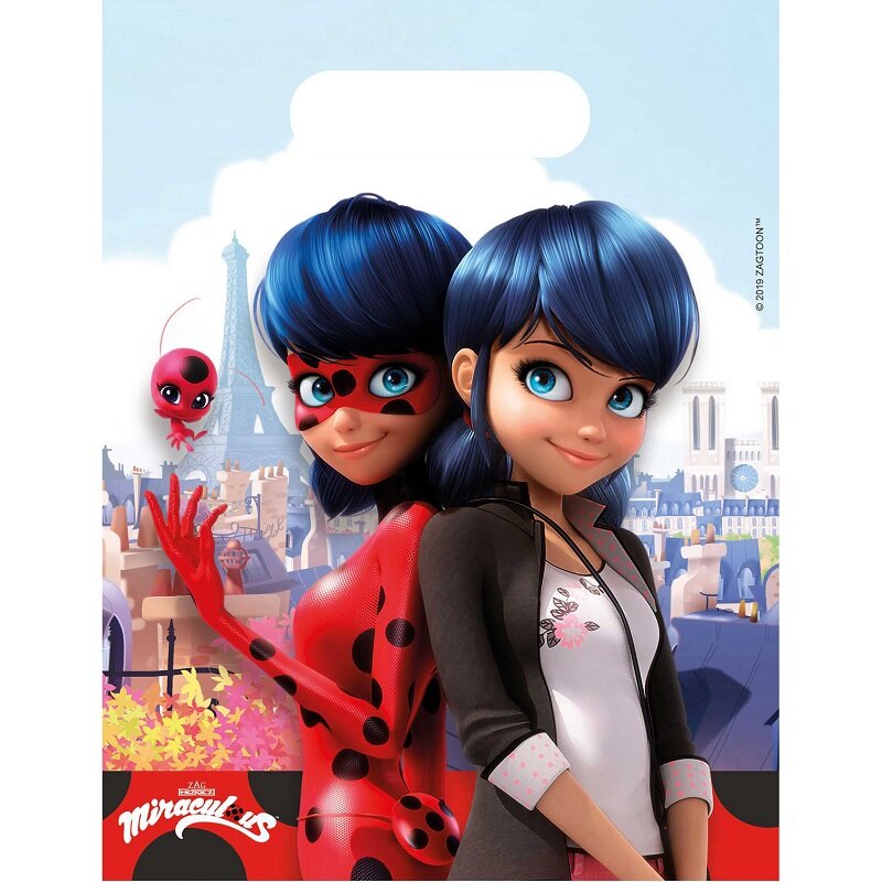 Miraculous Ladybug - Geschenktüten 6er-Pack