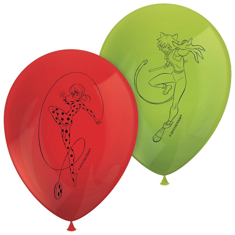 Miraculous Ladybug - Luftballons 8er-Pack