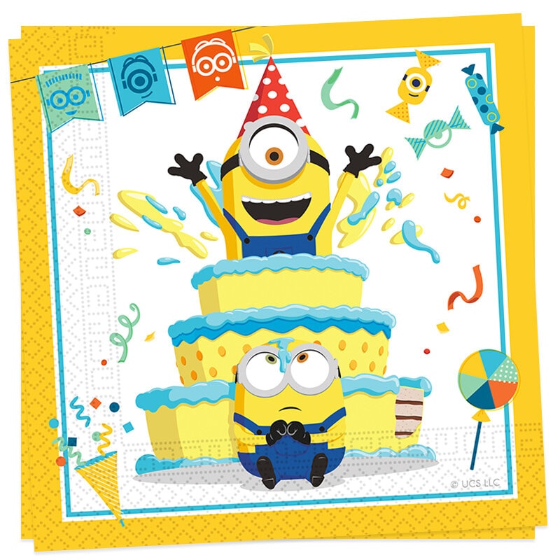 Minions - Servietten 20er-Pack