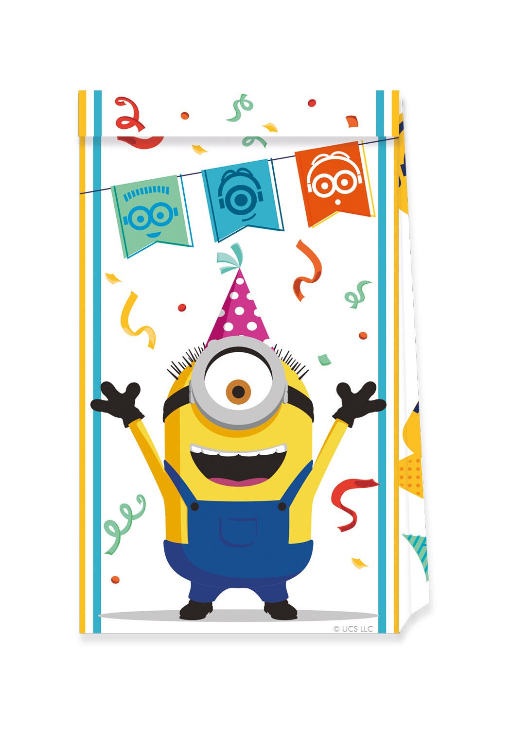 Minions 2 - Geschenktüten aus Papier 4er Pack