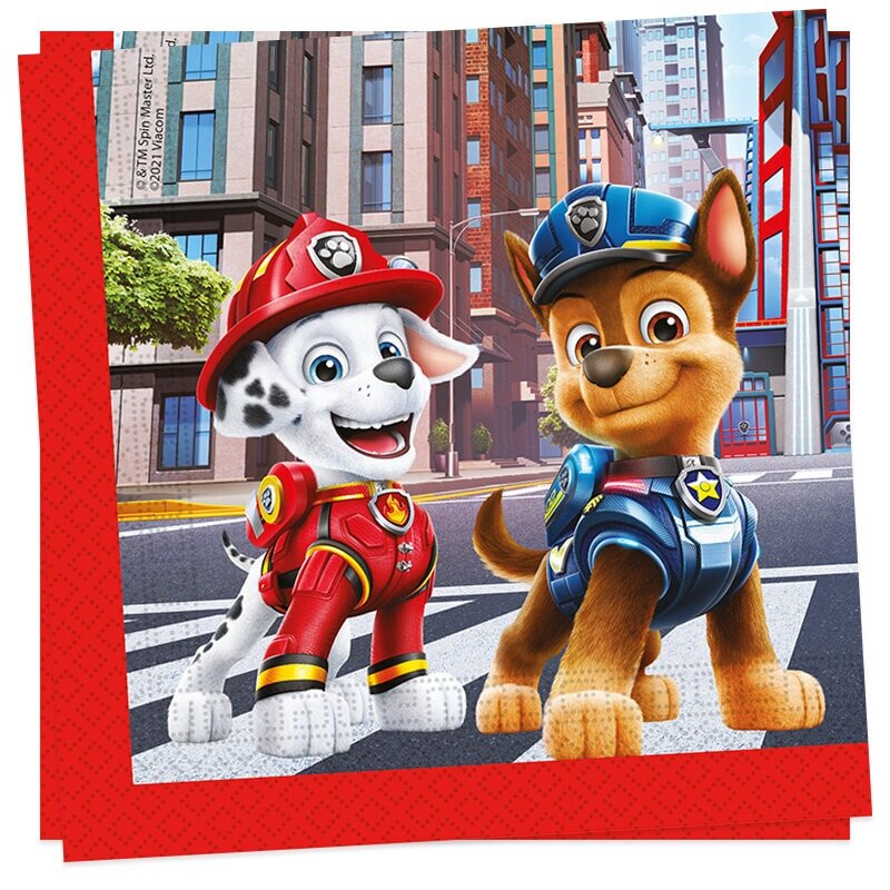 Paw Patrol - The Movie Servietten 20er Pack