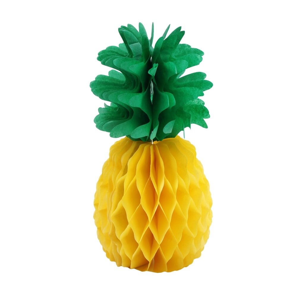 Tischdekoration Ananas Waben 30 cm