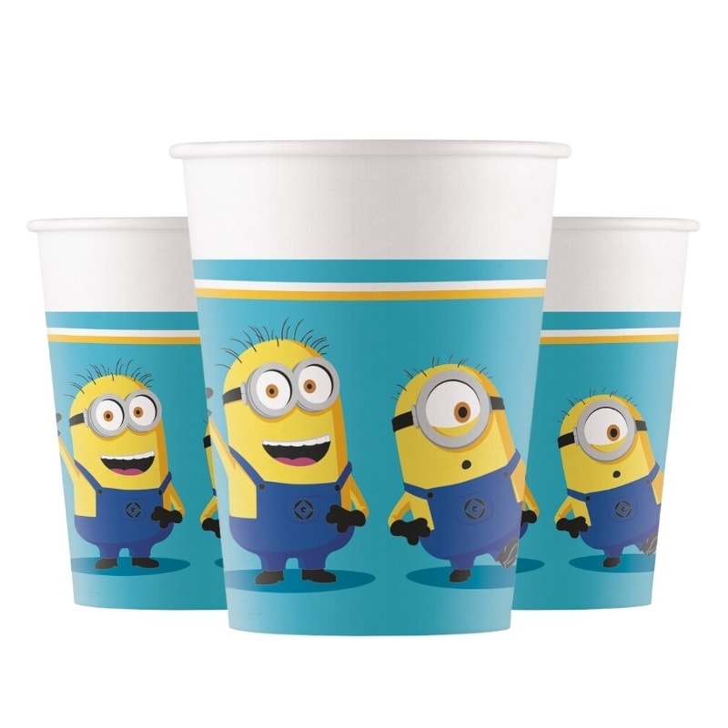 Minions - Pappbecher 8er-Pack
