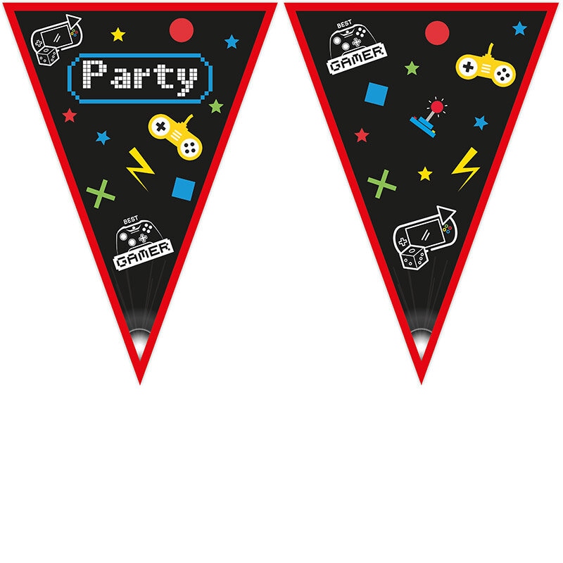 Gaming Party - Wimpelkette 230 cm