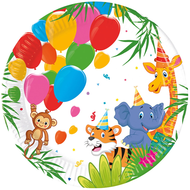 Jungle Balloons - Teller 8er Pack