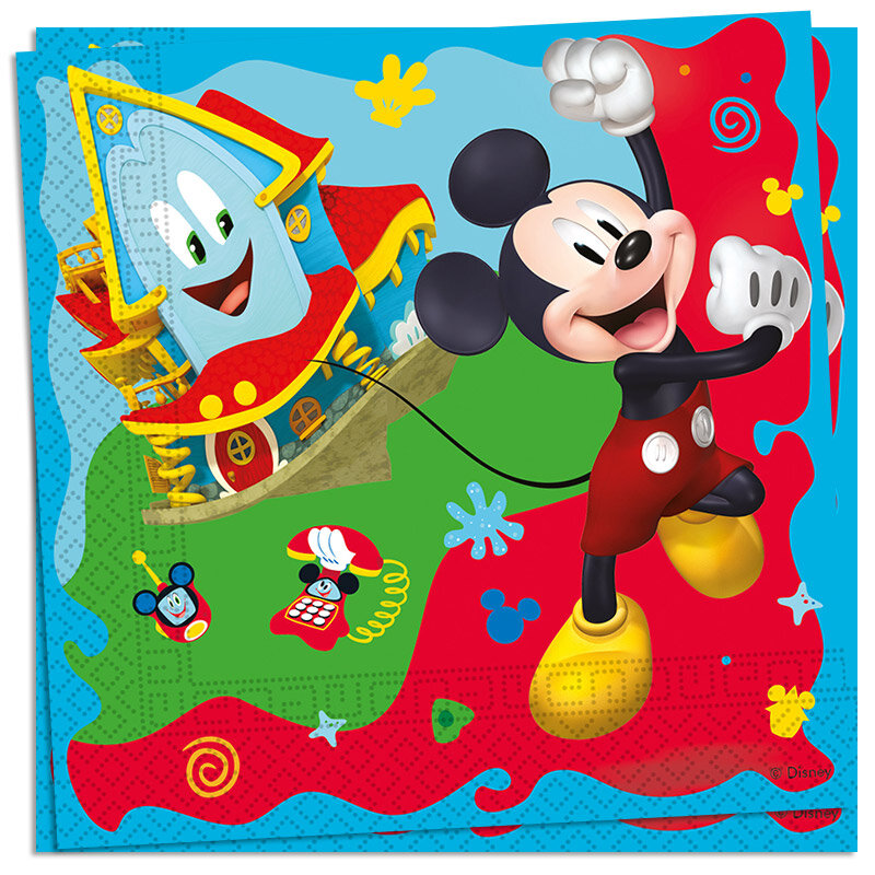 Mickey Maus - Servietten 20er-Pack