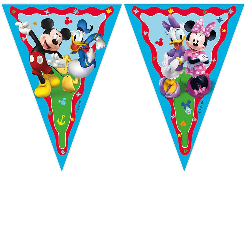Mickey Maus - Wimpelkette aus Papier 230 cm