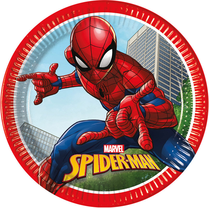 Spiderman - Teller 8er-Pack
