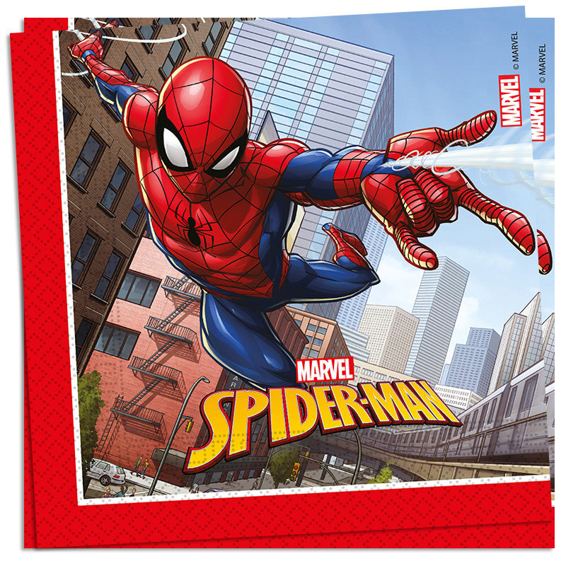 Spiderman - Servietten 20er-Pack
