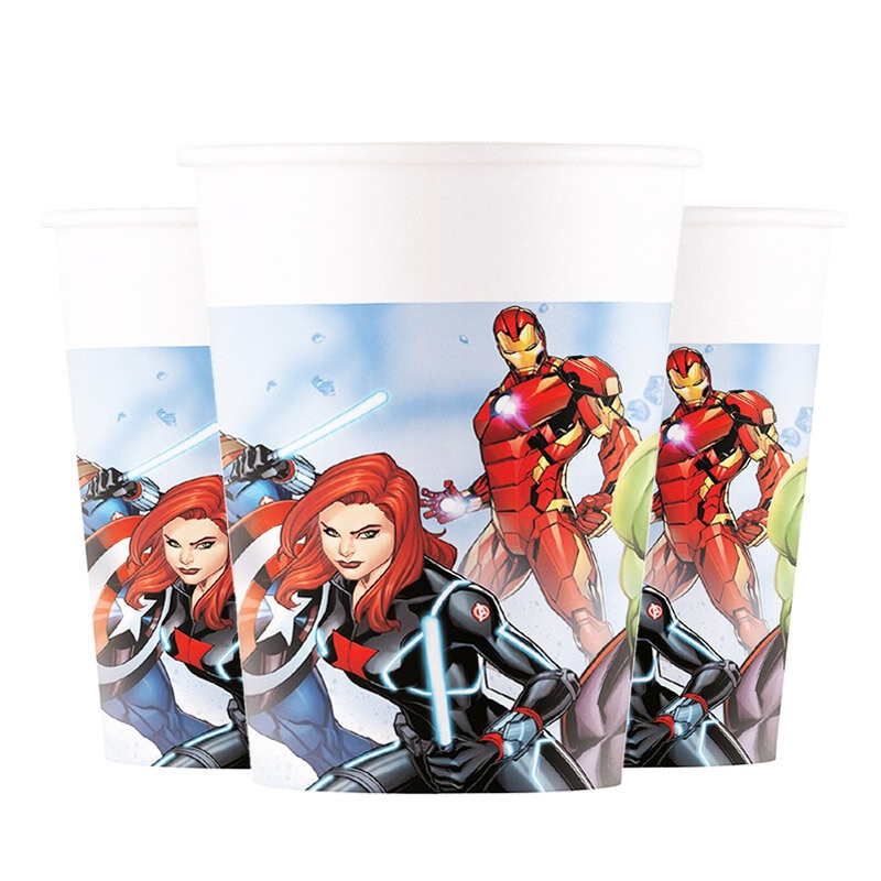 Avengers - Pappbecher 8er-Pack