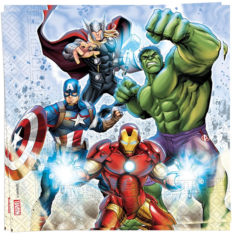 Avengers - Servietten 20er Pack