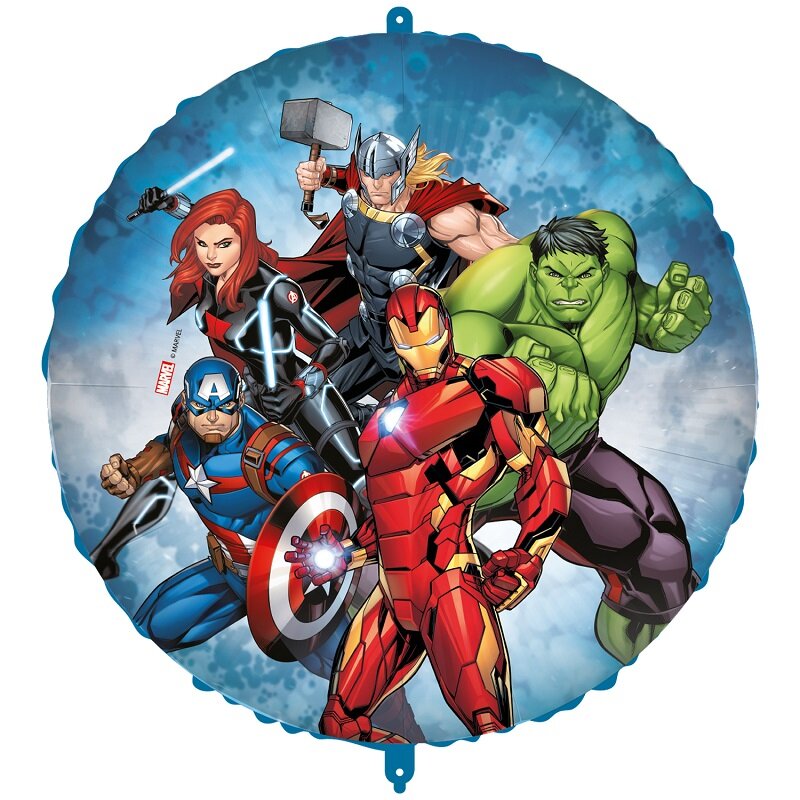 Avengers - Folienballon mit Ballongewicht 46 cm