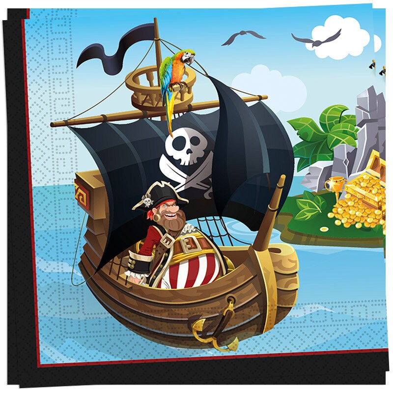 Pirates Island - Servietten 20er-Pack