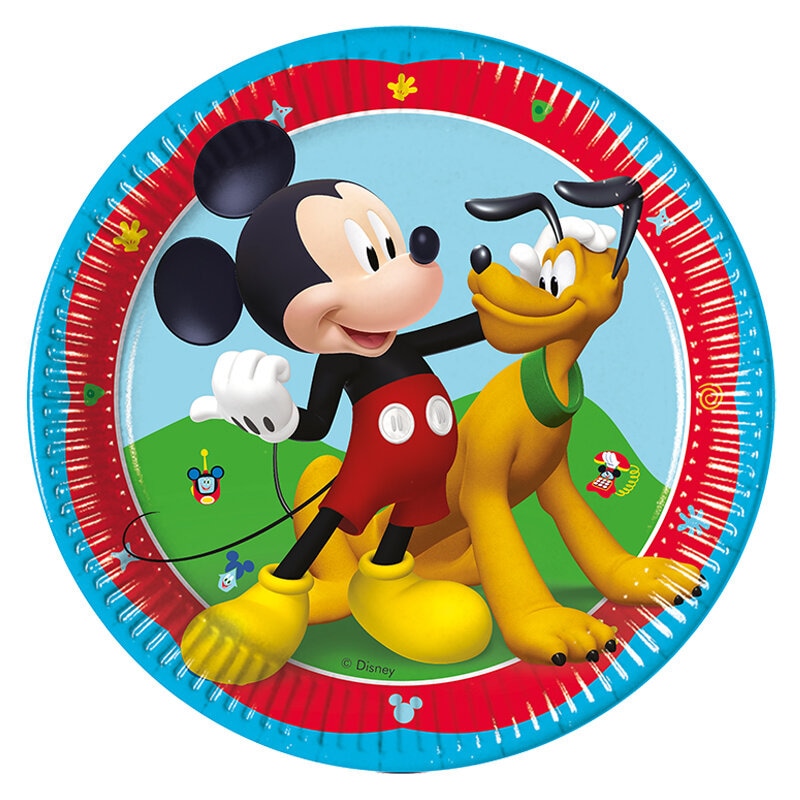 Mickey Maus - Kuchenteller 8er Pack