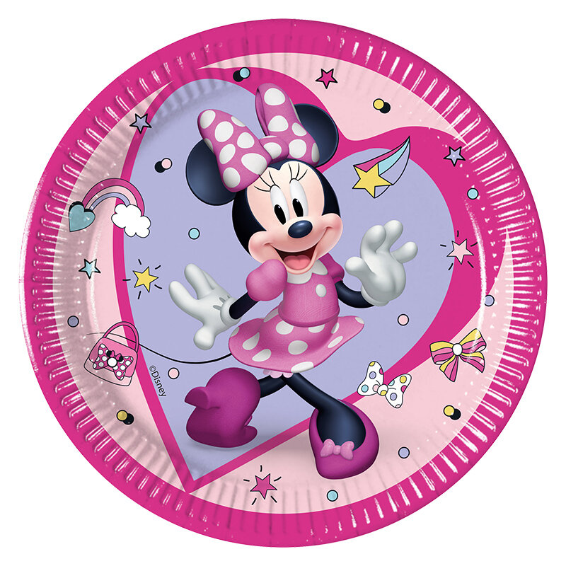 Minnie Maus - Kuchenteller 8er-Pack