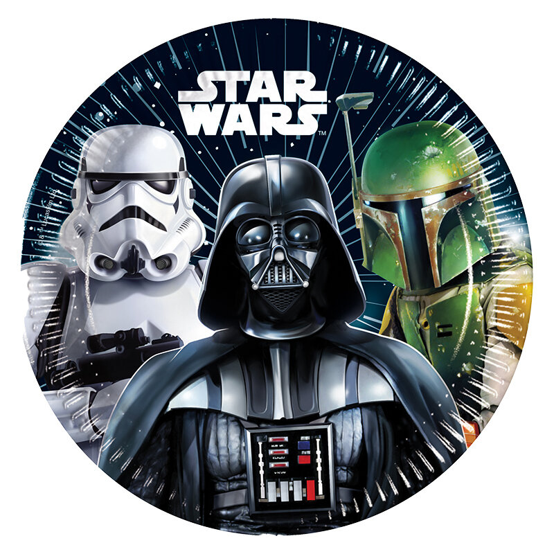 Star Wars Galaxy - Kuchenteller 8er-Pack