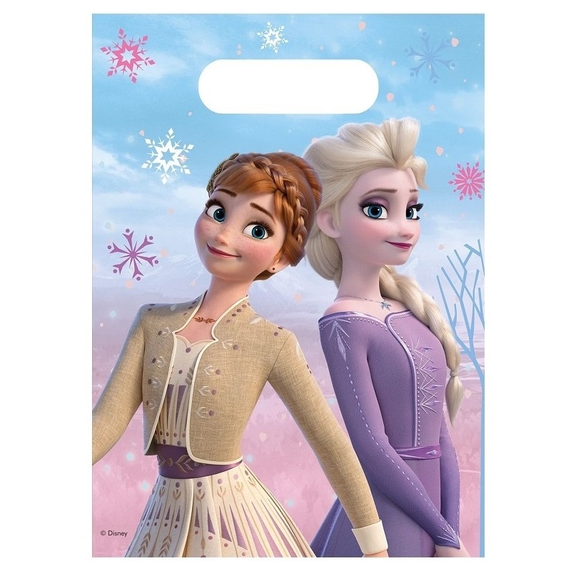 Frozen 2 Wind Spirit - Geschenktüten 6er Pack