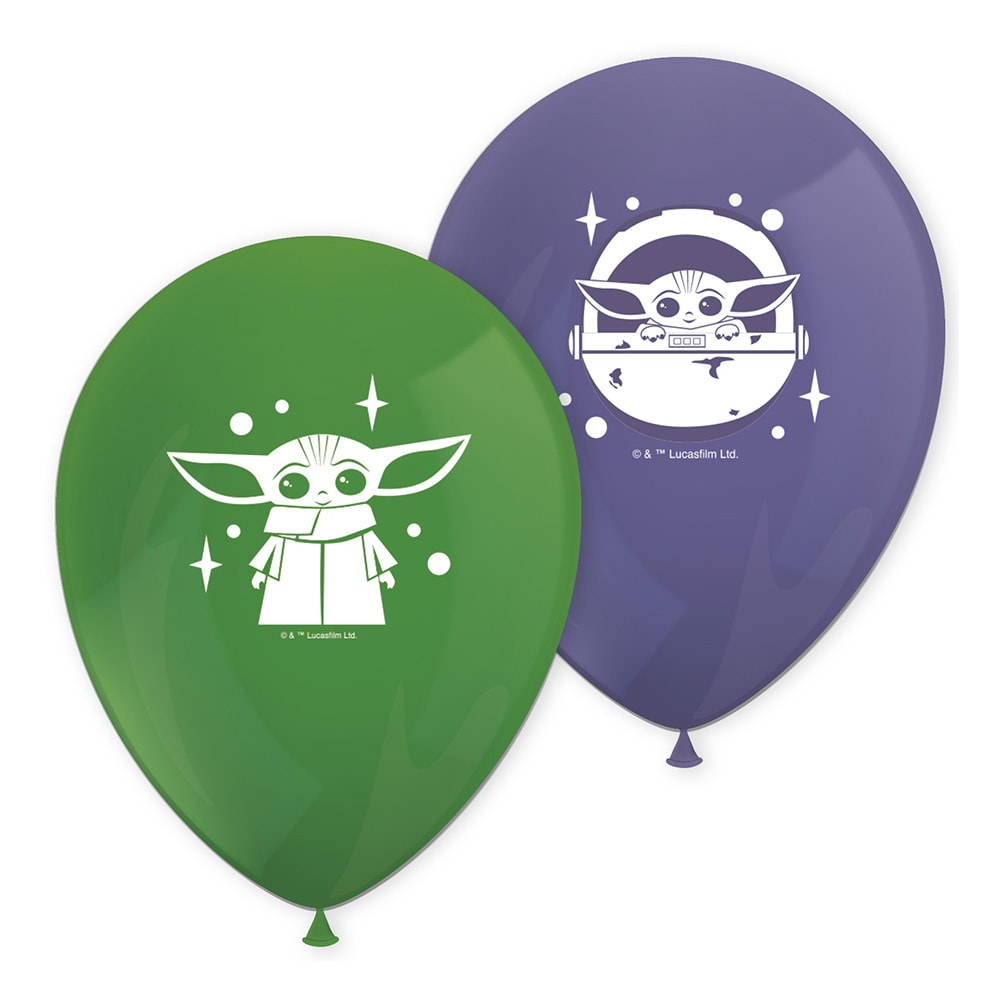 Star Wars Mandalorian - Luftballons 8er Pack
