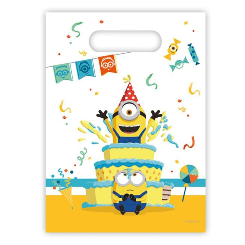 Minions - Geschenktüten 6er-Pack