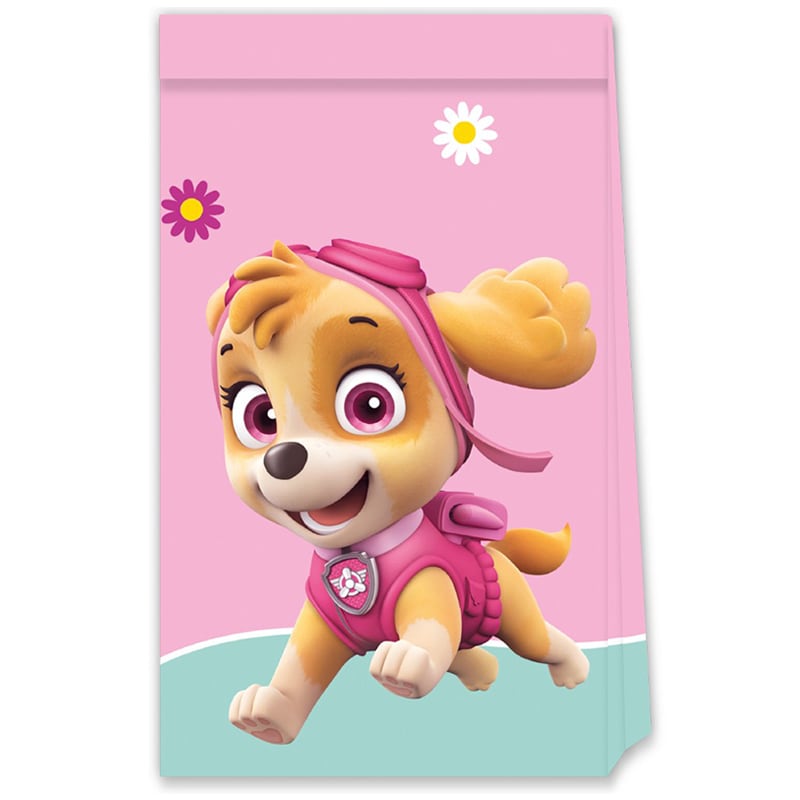 Paw Patrol Skye - Geschenktüten aus Papier 4er-Pack