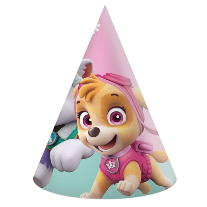 Paw Patrol Skye - Partyhüte 6er-Pack