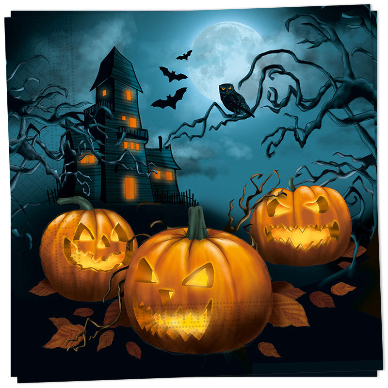 Halloween Sensations - Servietten 20er-Pack