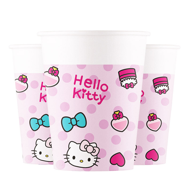 Hello Kitty - Pappbecher 8er Pack