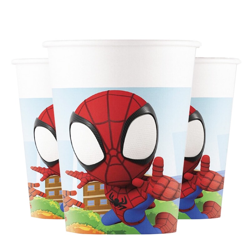Spidey And His Amazing Friends – Pappbecher 8er-Pack