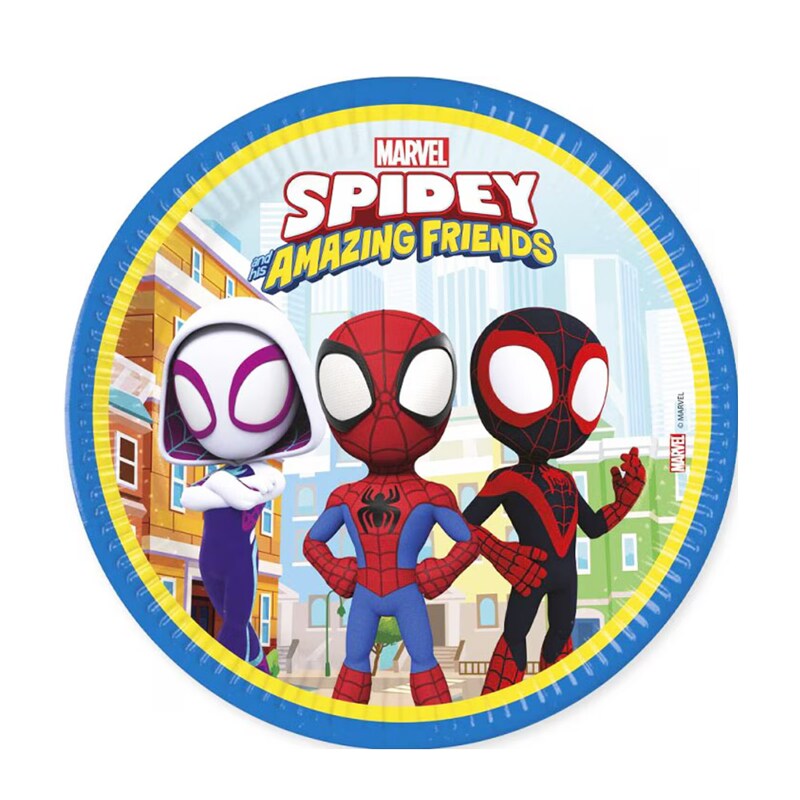 Spidey And His Amazing Friends - Kuchenteller 8er-Pack