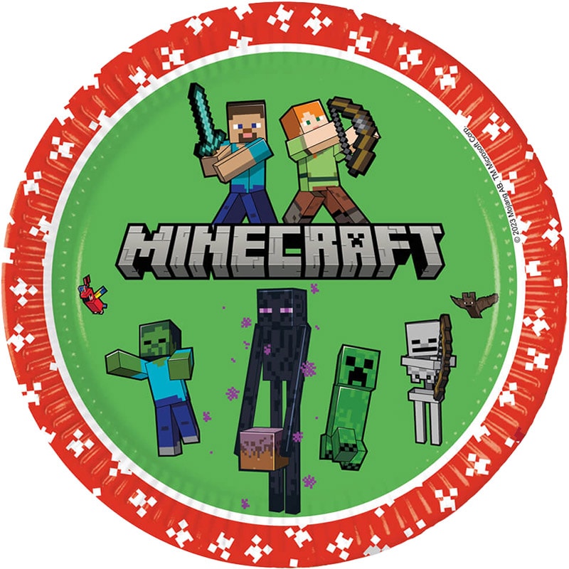 Minecraft - Teller 8er-Pack