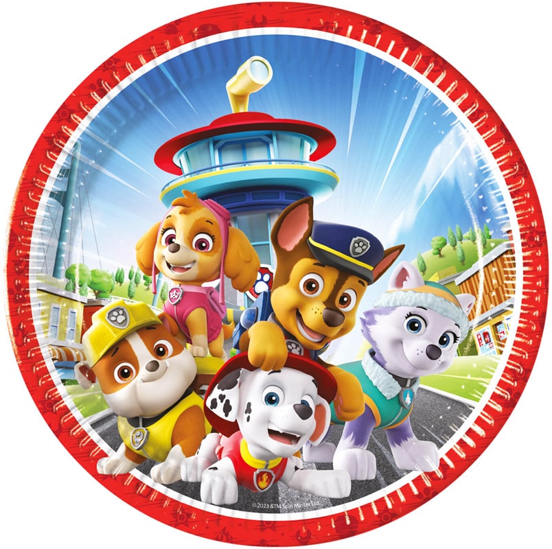 Paw Patrol Rescue Heroes - Teller 8er-Pack